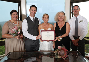 Marry Me Marilyn Hayley & Ben Wedding Wings Hinterland Retreat Tallai Gold Coast